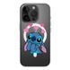 Чехол прозрачный Print Blue Monster with MagSafe для iPhone 17 PRO Love