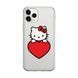 Чохол прозорий Print Hello Kitty для iPhone 12 | 12 PRO Love - ash-mobile.com.ua - фото 1