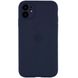 Чохол Silicone Case Full + Camera для iPhone 11 Midnight Blue