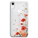 Чохол прозорий Print Flower для iPhone XR Autumn Blossom