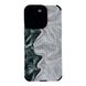 Чохол Ribbed Case для iPhone 12 PRO MAX Marble White/Green купити