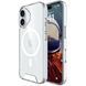 Чохол прозорий Space Case with MagSafe для iPhone 17