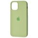 Чехол Silicone Case Full для iPhone 14 Plus Mint Gum