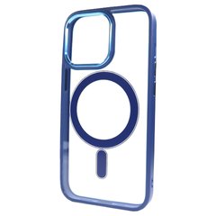 Чохол Crystal Guard with MagSafe для iPhone 13 PRO MAX Dark Blue