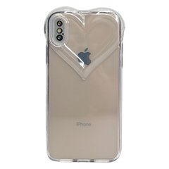 Чехол Transparent Love Case для iPhone XS MAX Clear купить