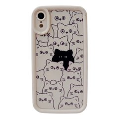 Чехол Pets Case для iPhone XR Cats Biege купить