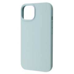 Чехол Memumi Liquid Silicone Series Case with MagSafe для iPhone 14 Plus Mint