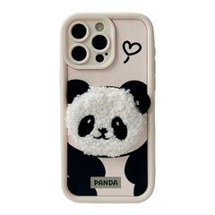 Чохол Panda Case для iPhone 15 PRO Love Biege