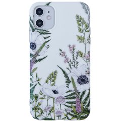 Чехол Beautiful Flowers для iPhone 12 Лаванда