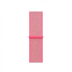 Ремінець Nylon Loop з липучкою для Apple Watch 42/44/45 mm Hot Pink купити