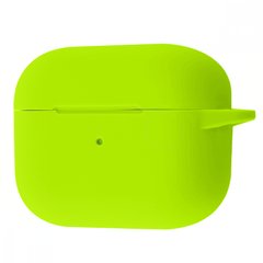 Чехол с микрофиброй для AirPods PRO Neon Green
