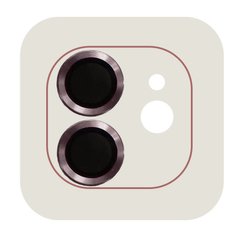 Захисне скло Metal Classic на камеру для iPhone 11 | 12 | 12 MINI Rose Gold