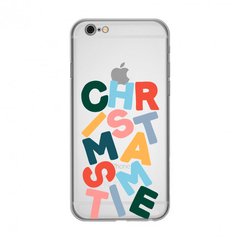 Чохол прозорий Print NEW YEAR для iPhone 6 Plus | 6s Plus ChristmasTime купити
