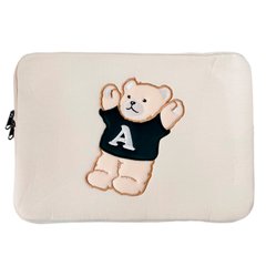 Сумка Cute Bag для MacBook Air 13" (2018-2022) | Pro 13" (2016-2022) Bear White купить