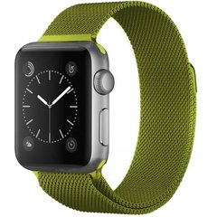 Ремінець Milanese Loop для Apple Watch 42/44/45/49 mm Lime купити