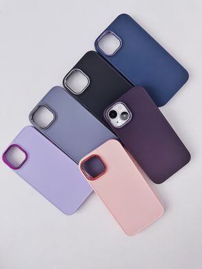 Чохол Matte Colorful Metal Frame для iPhone 11 PRO Lavander Grey купити