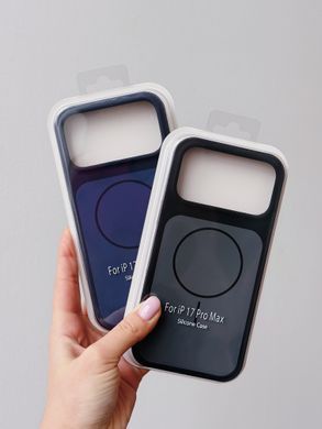 Чохол New Silicone Case with MagSafe для iPhone 17 Air Midnight Blue