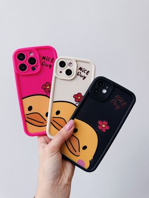 Чехол Yellow Duck Case для iPhone 12 Pink купить