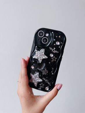 Чохол Stars Case для iPhone 15 PRO MAX Black - ash-mobile.com.ua - фото 2