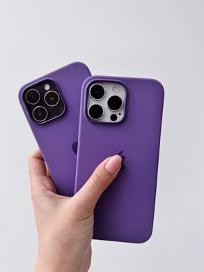 Чехол Silicone Case Full OEM для iPhone 14 PRO Lilac
