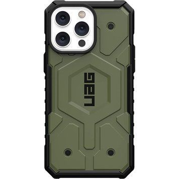 Чехол UAG Pathfinder Сlassic with MagSafe для iPhone 15 PRO Green - ash-mobile.com.ua - фото 1