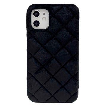 Чехол SOFT Marshmallow Case для iPhone 12 | 12 PRO Black - ash-mobile.com.ua - фото 1