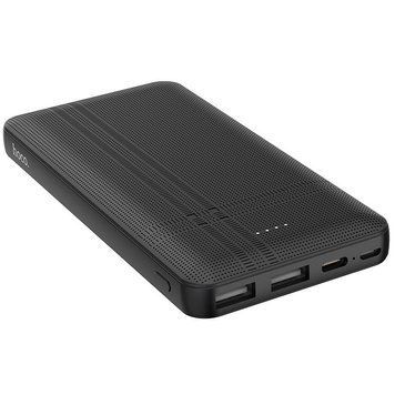 Портативна Батарея Hoco J48 "Nimble" 10000mAh Black - ash-mobile.com.ua - фото 1