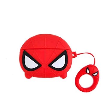 Чехол 3D для AirPods PRO Spider Man Red - ash-mobile.com.ua - фото 1