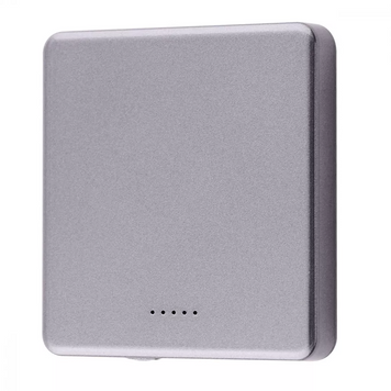 Портативная Батарея MagSafe Square 5000 mAh 15W Gray - ash-mobile.com.ua - фото 1