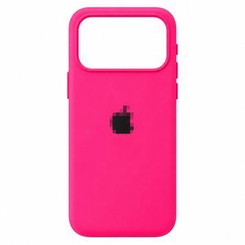 Чохол Silicone Case Full для iPhone 18 PRO | 17 PRO Electric Pink