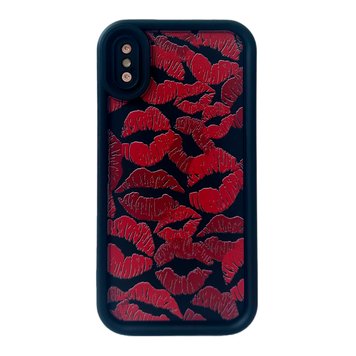 Чехол Lips Case для iPhone X | XS Black - ash-mobile.com.ua - фото 1