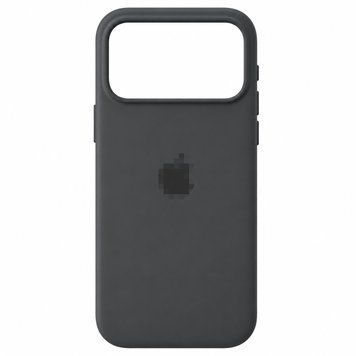 Чехол Silicone Case Full для iPhone 18 PRO MAX | 17 PRO MAX Charcoal Grey