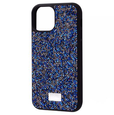 Чохол Bling World Grainy Diamonds для iPhone 13 Navy