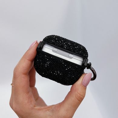 Чехол Bling World Grainy Diamonds для AirPods 4 Blue/Silver - ash-mobile.com.ua - фото 5