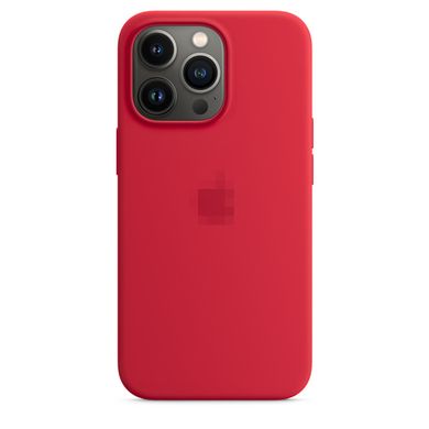 Чохол Silicone Case Full OEM+MagSafe для iPhone 13 PRO MAX (PRODUCT) Red