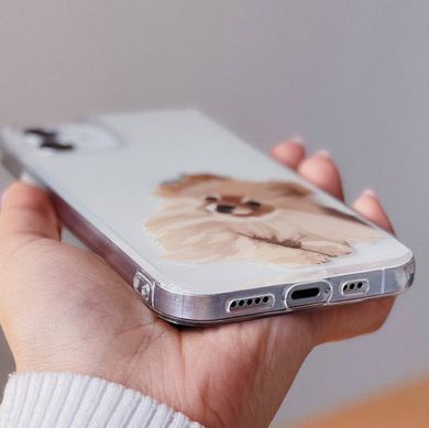 Чохол прозорий Print Dogs для iPhone 6 Plus | 6s Plus Funny Dog Brown - ash-mobile.com.ua - фото 2