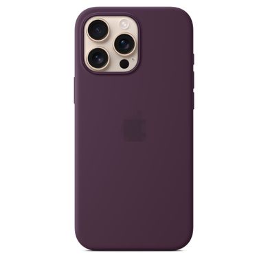 Чохол Silicone Case with MagSafe OEM для iPhone 16 PRO MAX Plum - ash-mobile.com.ua - фото 2