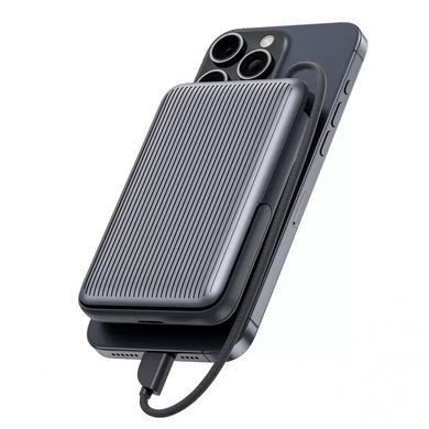 Портативна Батарея Proove Moon Rock 2 in 1 22.5W 10000mAh Gray - ash-mobile.com.ua - фото 5