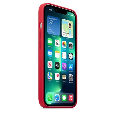 Чохол Silicone Case Full OEM+MagSafe для iPhone 13 PRO MAX (PRODUCT) Red - ash-mobile.com.ua - фото 6