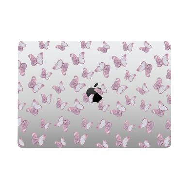 Накладка ASH PRINT для MacBook Pro 16" (2019-2020) Butterfly Pink - ash-mobile.com.ua - фото 1