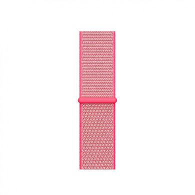 Ремінець Nylon Loop з липучкою для Apple Watch 42/44/45/49 mm Hot Pink купити
