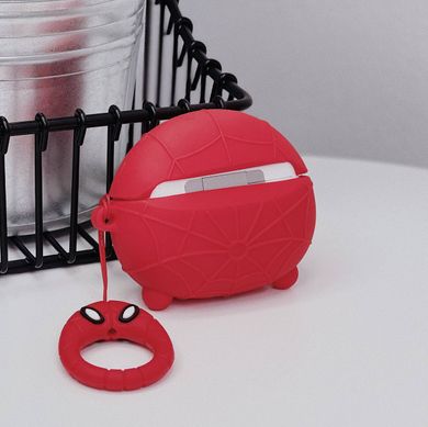 Чехол 3D для AirPods PRO Spider Man Red - ash-mobile.com.ua - фото 3