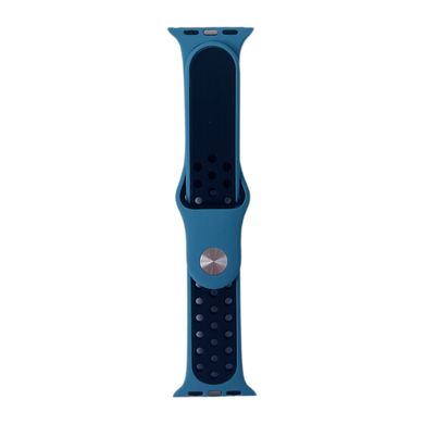 Ремінець Nike Sport Band для Apple Watch 42mm | 44mm | 45mm | 49mm Ocean Blue/Black купити