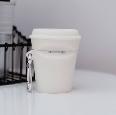 Чехол 3D для AirPods 1 | 2 Starbucks Coffee Cup White купить