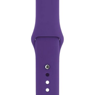 Ремінець Silicone Sport Band для Apple Watch 42mm | 44mm | 45mm | 49mm Purple розмір S купити