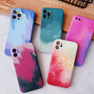 Чехол WAVE Watercolor Case для iPhone XS MAX Dark Green/Grey - ash-mobile.com.ua - фото 6