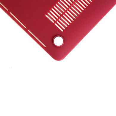 Накладка HardShell Matte для MacBook Pro 16" (2019-2020) Wine Red купити
