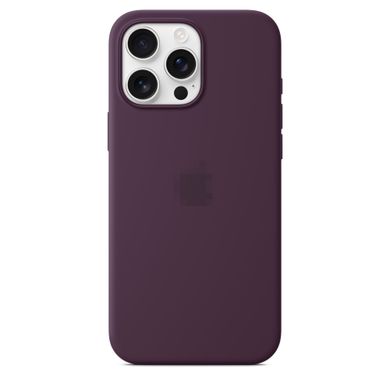 Чохол Silicone Case with MagSafe OEM для iPhone 16 PRO MAX Plum - ash-mobile.com.ua - фото 3