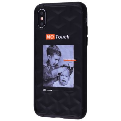 Чохол Fun Emotion Case (TPU) для iPhone XS MAX Black - ash-mobile.com.ua - фото 1