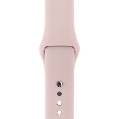 Ремінець Silicone Sport Band для Apple Watch 42mm | 44mm | 45mm | 49mm Pink Sand розмір L купити